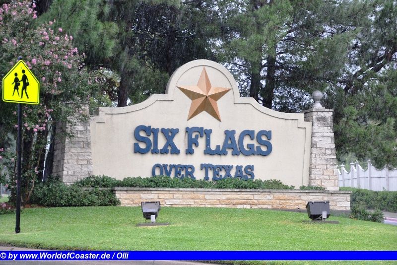  Aix Flags over Texas
